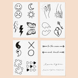 INKED by Dani temporary tattoo Two of a kind pack - Liberty in Love