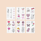 INKED by Dani temporary tattoo Bachelorette babe pack - Liberty in Love