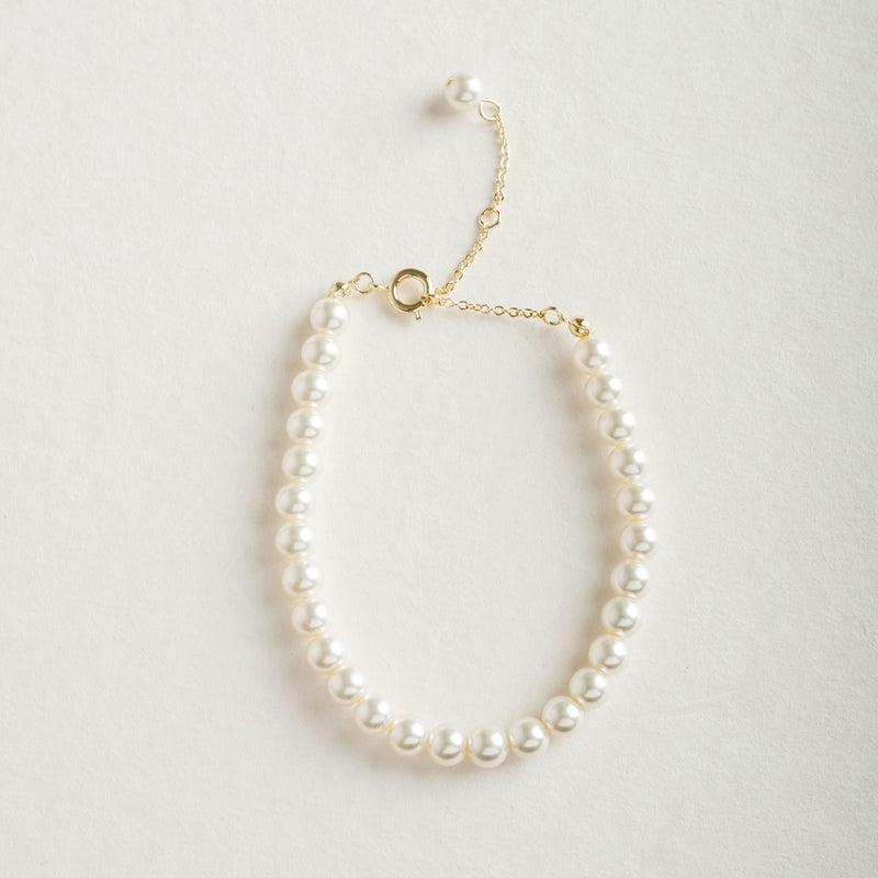 Alta pearl bracelet (gold) - Liberty in Love