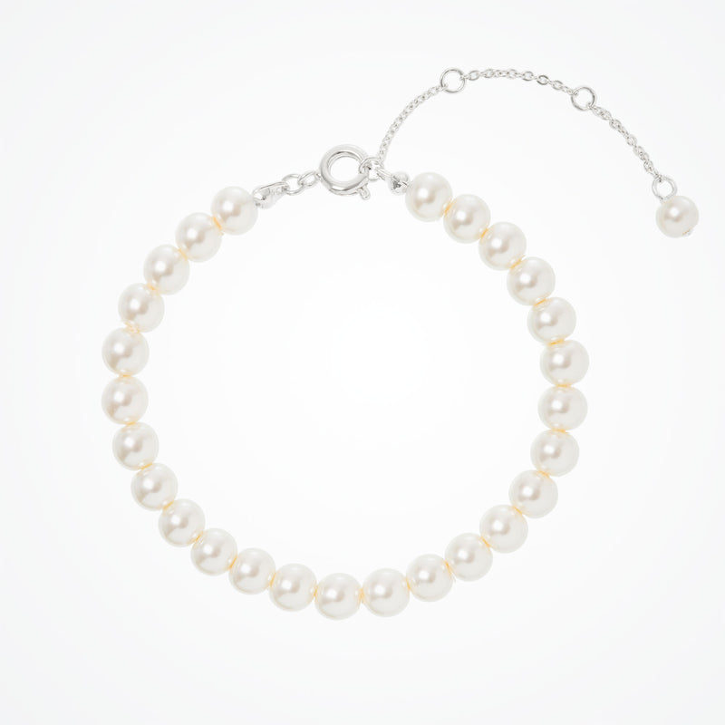 Alta pearl bracelet (silver) - Liberty in Love