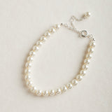 Alta pearl bracelet (silver)