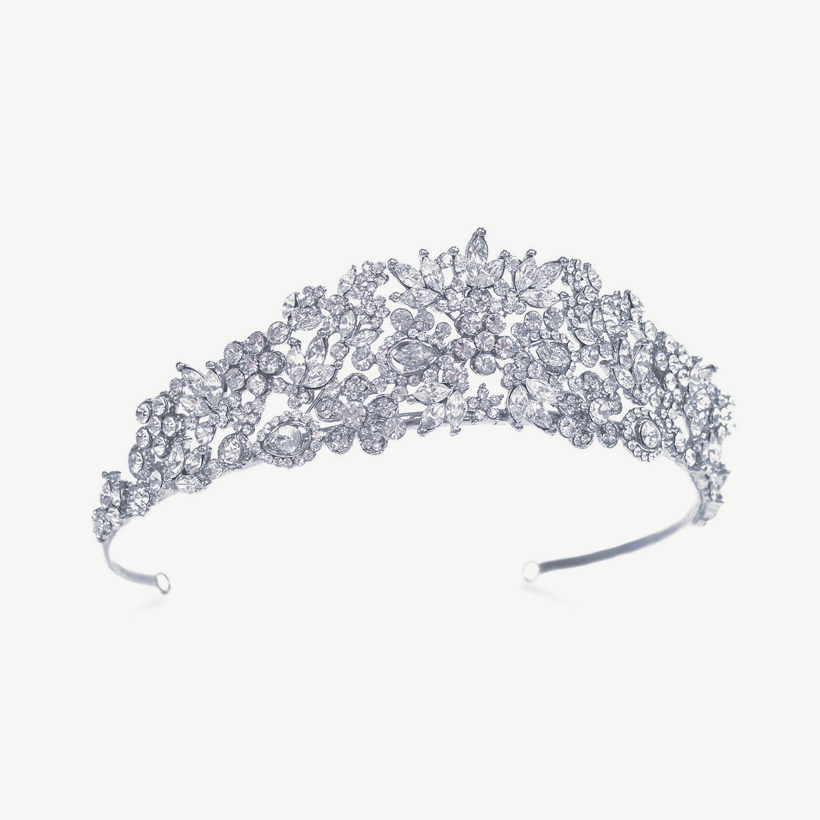 Princess Grace crystal bridal tiara | Ivory & Co – Liberty in Love