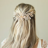 Blossom pearl clip (gold) - Liberty in Love