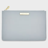 Katie Loxton semi-precious stone pouch 'Thank you for helping me tie the knot' aqua in blue - Liberty in Love