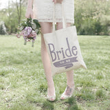 Bride-to-be tote bag (lavender) - Liberty in Love