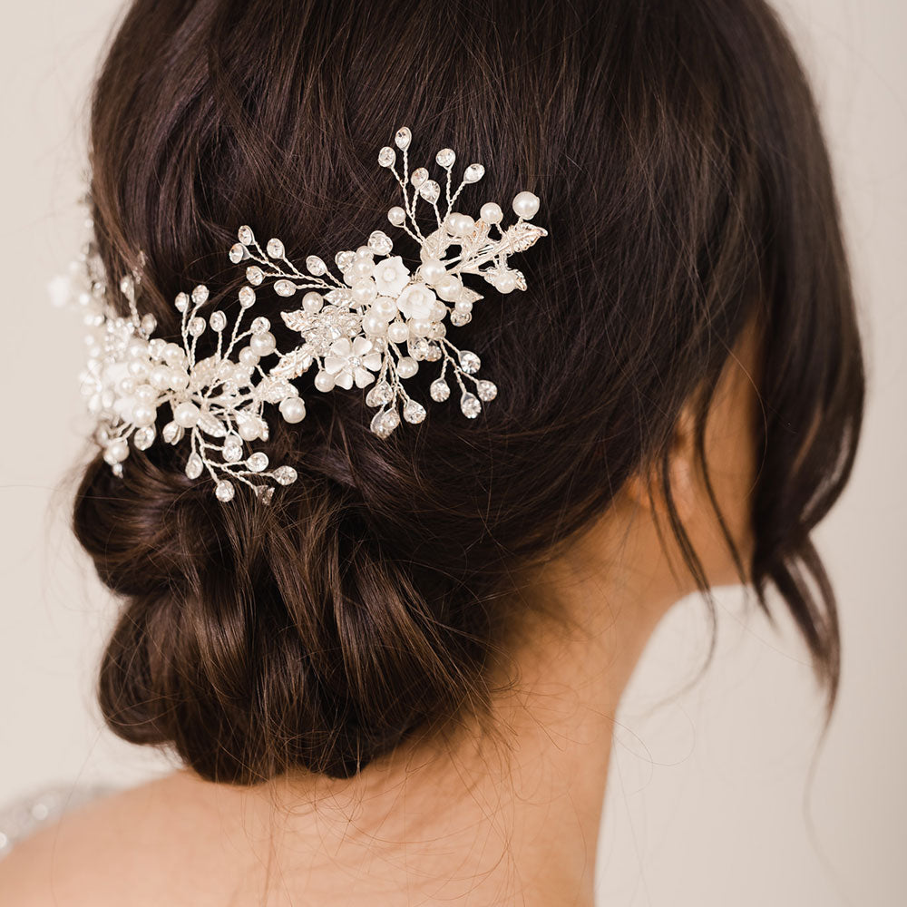 Crystal bridal hair vine, crystal store hairvine, wedding hair vine, crystal wedding hair piece, bridal hair clip