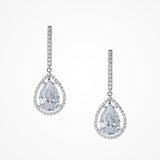 Sabine CZ teardrop earrings - Liberty in Love